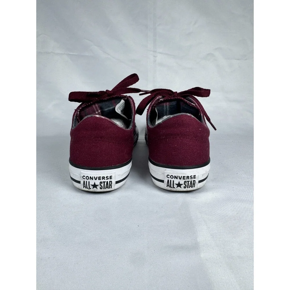 Converse Chuck Taylor All Star 661912F Junior 3 Sneakers Burgundy White Shoes